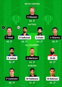 CSK vs SRH Dream11 Prediction, CSK vs SRH, SRH vs CSK Dream11 Prediction, CSK vs SRH Dream11 Team