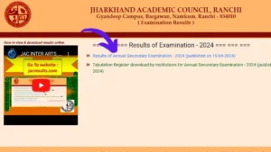 jac 10th result 2024,jac 10th board result 2024