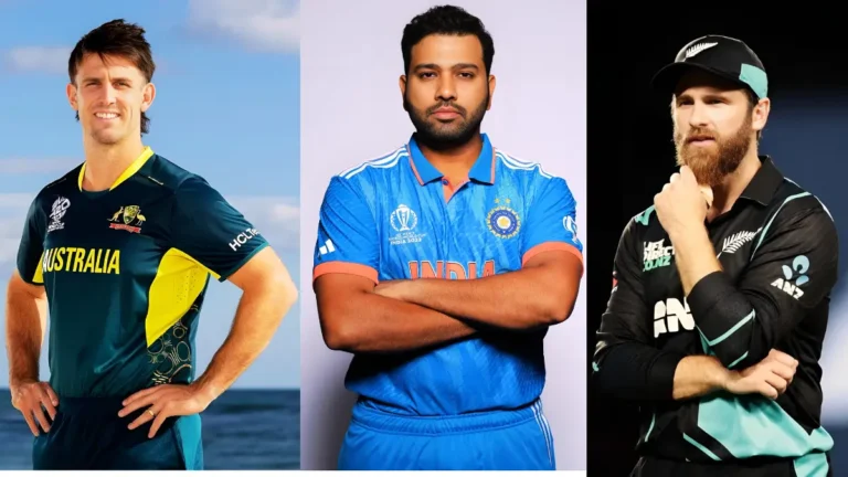 T20 World Cup Squad-Mitchell Marsh, Rohit Sharma, Kane Williamson